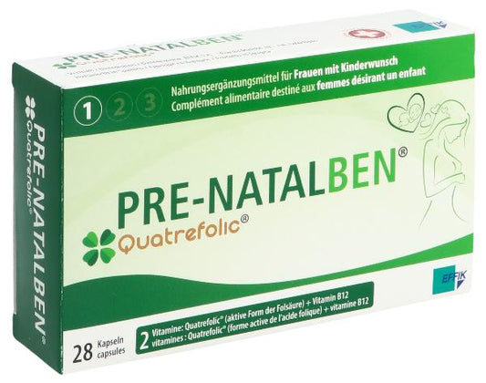 PRE NATALBEN Kaps 28 Stk