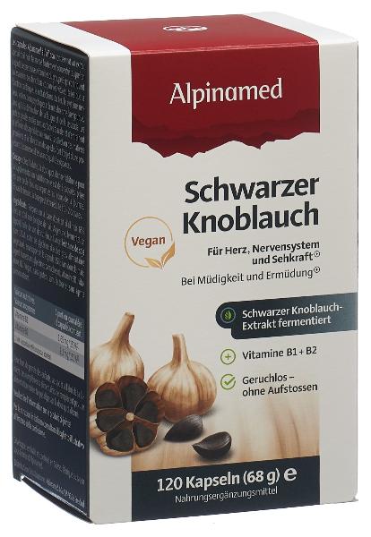 DrogerieMarkt24 - DrogerieMarkt24 ALPINAMED Schwarzer Knoblauch Kapseln 500mg - DrogerieMarkt24