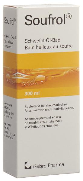 DrogerieMarkt24 - DrogerieMarkt24 SOUFROL Schwefel-Öl-Bad Fl 300 ml - DrogerieMarkt24