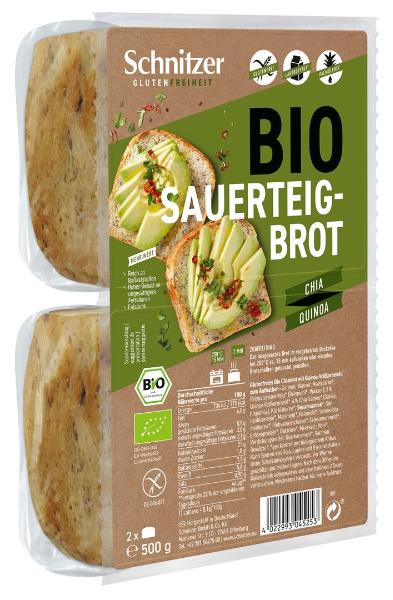 SCHNITZER Bio Chia Quinoa Brot 500 g