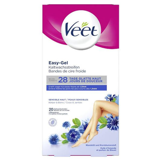 VEET Kaltwachsstreif Bikini&Achseln sens 8 x 2 Stk