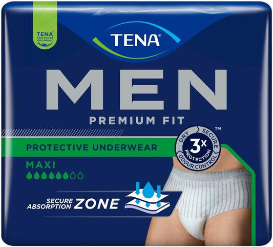 TENA Men Premium Fit Underwear Level 4 S/M 12 Stk