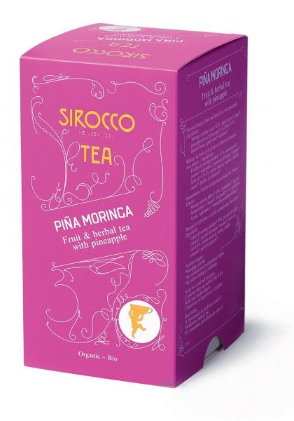 DrogerieMarkt24 - DrogerieMarkt24 SIROCCO Teebeutel Pina Moringa 20 Stk - DrogerieMarkt24