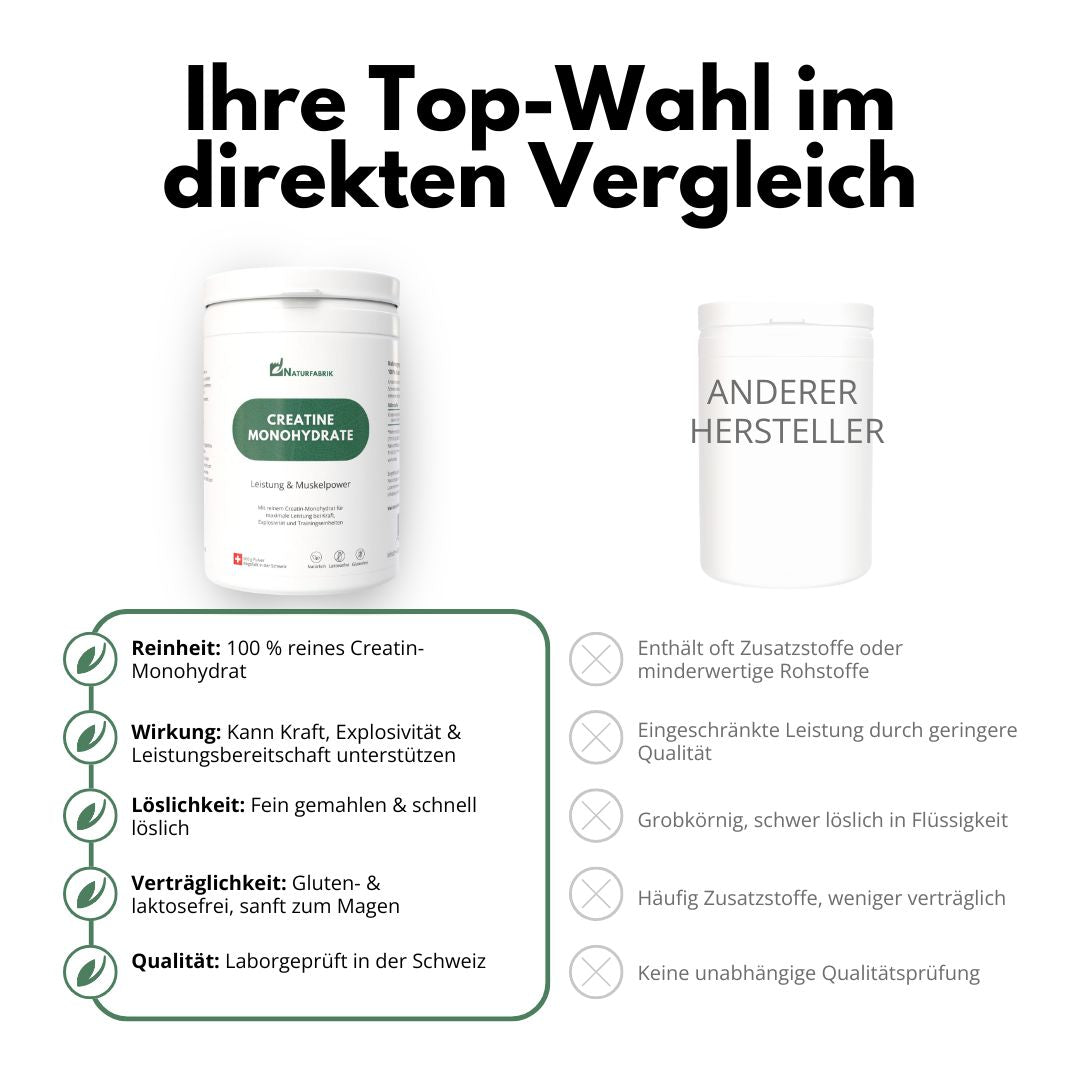NATURFABRIK Creatine Monohydrate 500 g