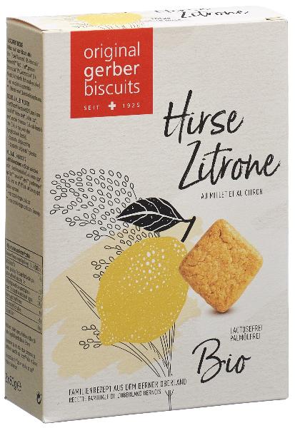 DrogerieMarkt24 - DrogerieMarkt24 GERBER Hirse Zitrone Biscuits Bio 160 g - DrogerieMarkt24
