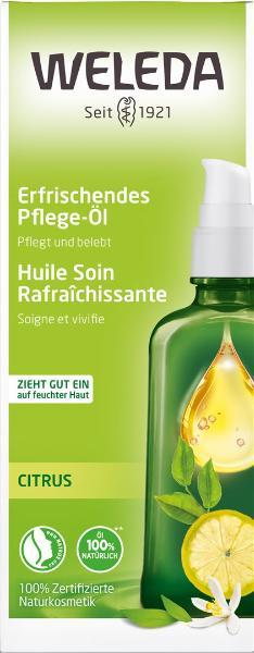 WELEDA CITRUS Erfrischendes Pflege-Ã–l 100 ml