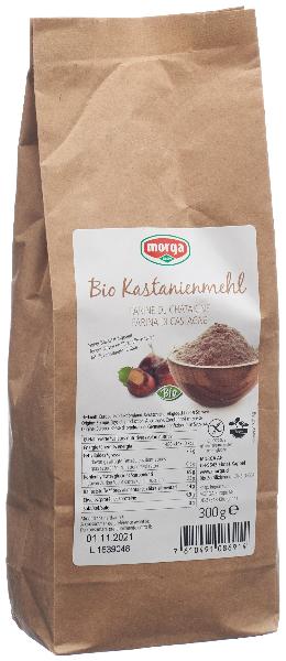 DrogerieMarkt24 - DrogerieMarkt24 MORGA Kastanienmehl Bio glutenfrei 300 g - DrogerieMarkt24
