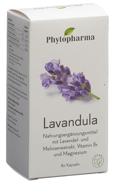 PHYTOPHARMA Lavandula Kaps Ds 80 Stk