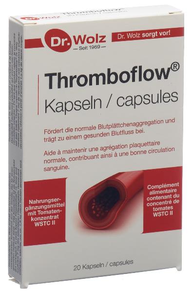THROMBOFLOW Dr. Wolz Kaps 20 Stk