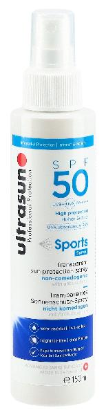 DrogerieMarkt24 - DrogerieMarkt24 ULTRASUN Sports Spray SPF 50 150 ml - DrogerieMarkt24