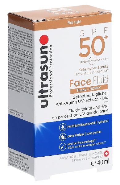 DrogerieMarkt24 - DrogerieMarkt24 ULTRASUN Face Fluid SPF50+ Tinted HONEY 40 ml - DrogerieMarkt24