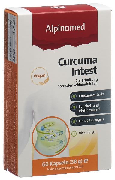 DrogerieMarkt24 - DrogerieMarkt24 ALPINAMED Curcuma Intest Kapseln 60 Stück - DrogerieMarkt24