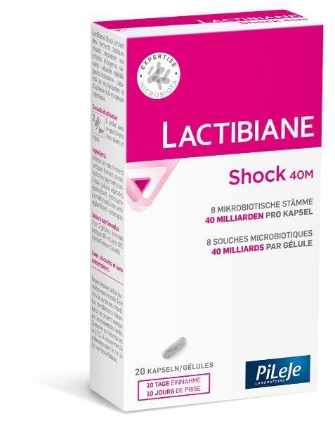 LACTIBIANE Shock 40M Kaps 20 Stk