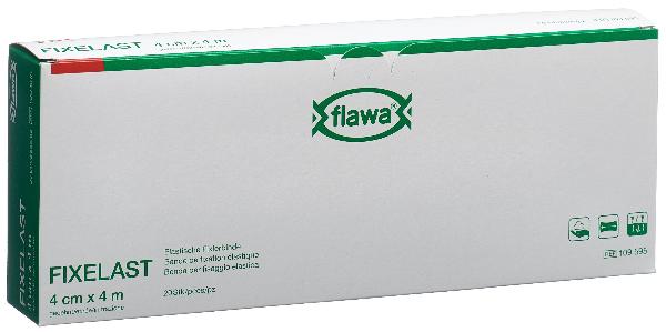 FLAWA Fixelast Fixierbinde 4cmx4m in Cellux 20 Stk