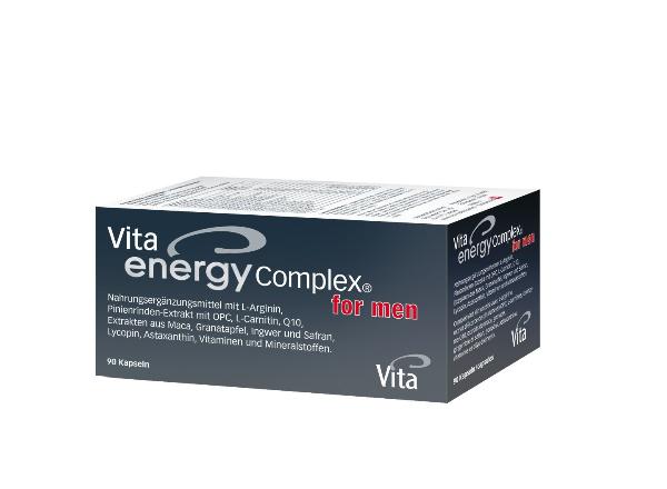 DrogerieMarkt24 - DrogerieMarkt24 VITA ENERGY COMPLEX for men Kaps Glas 90 Stk - DrogerieMarkt24