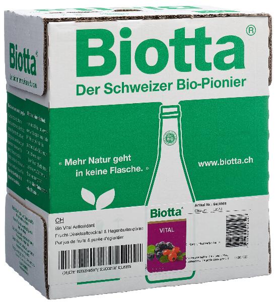 BIOTTA Vital Antioxidant 6 Fl 5 dl