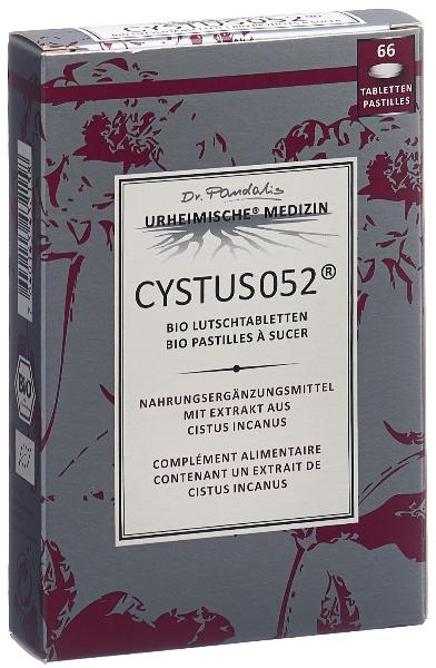 CYSTUS 052 Bio Lutschtabletten 66 Stk