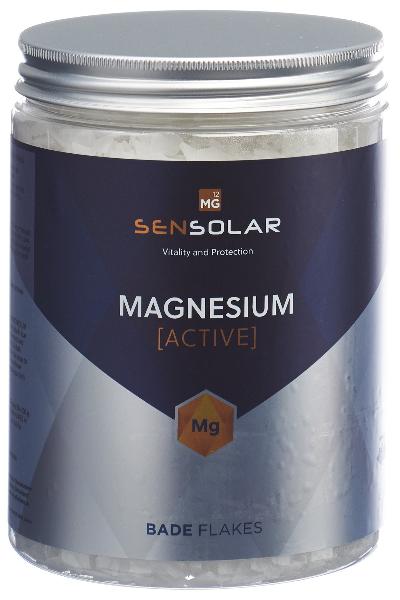DrogerieMarkt24 - DrogerieMarkt24 SENSOLAR Magnesium Active Bade Flakes (800 g) - DrogerieMarkt24