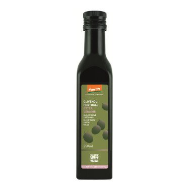 NaturKraftWerke Olivenöl Portugal extra vergine, Demeter Flasche 250 ml/Glas Einweg