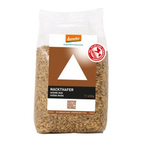 NaturKraftWerke Nackthafer, Demeter Beutel 400 g