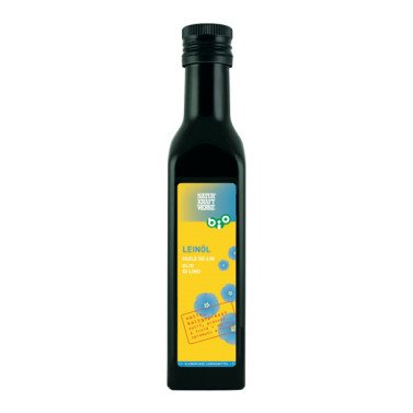 NaturKraftWerke Leinöl nativ, Demeter Flasche 250 ml/Glas Einweg