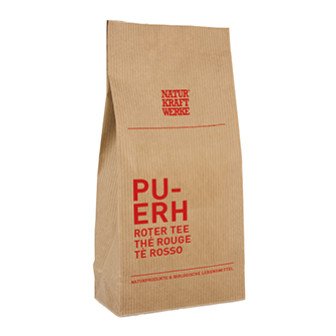 NaturKraftWerke Pu-Erh Roter Tee, Grüntee, CH Bio Beutel 60 g