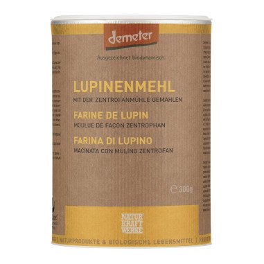 NaturKraftWerke Lupinenmehl, Demeter Dose 300 g