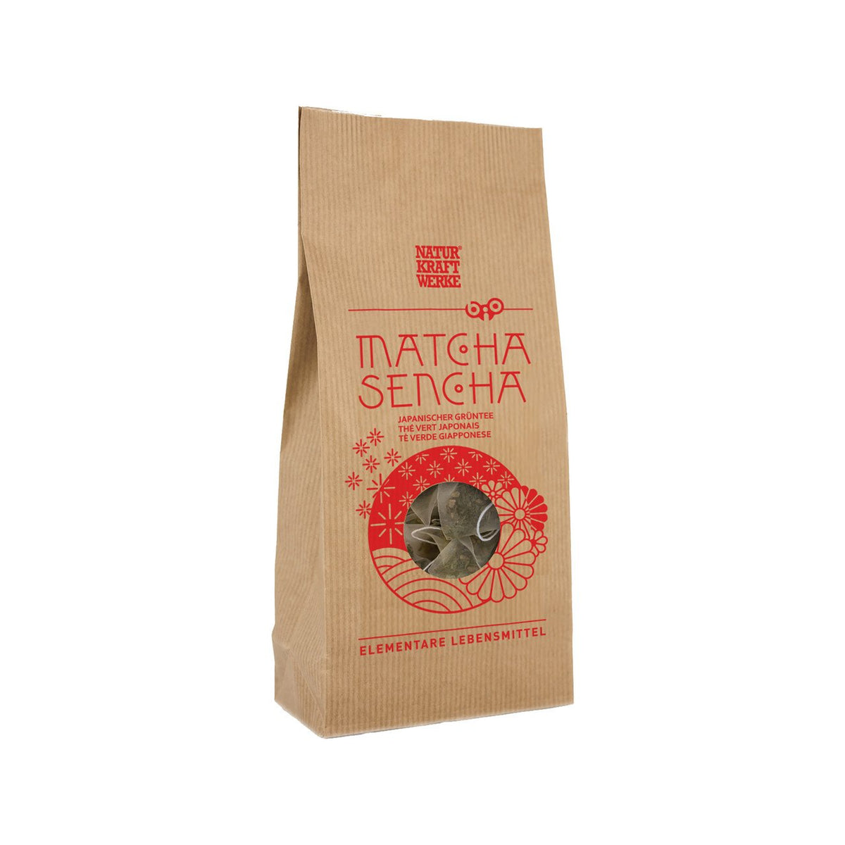 NaturKraftWerke Matcha Sencha, Grüntee, EU Bio Beutel 20 x 2.5 g