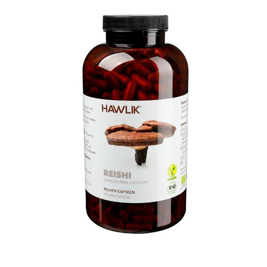 DrogerieMarkt24 - DrogerieMarkt24 HAWLIK Reishi Pulverkaps Vorratsdose 500 Stk - DrogerieMarkt24