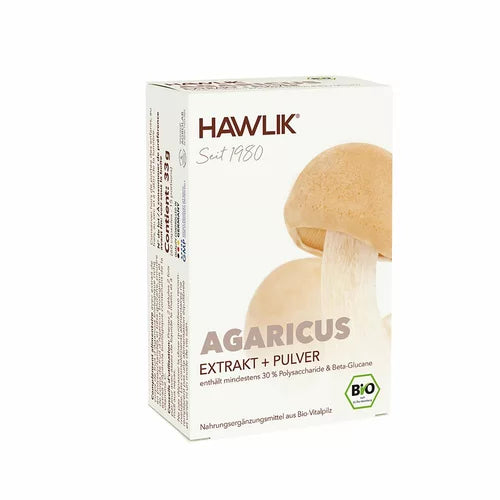 HAWLIK Agaricus Extrakt + Pulver Kaps 60 Stk