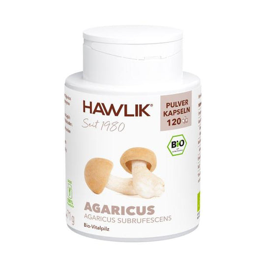 HAWLIK Agaricus Pulverkapseln 120 Stk