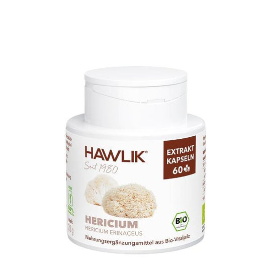 HAWLIK Hericium Extrakt Kaps 60 Stk