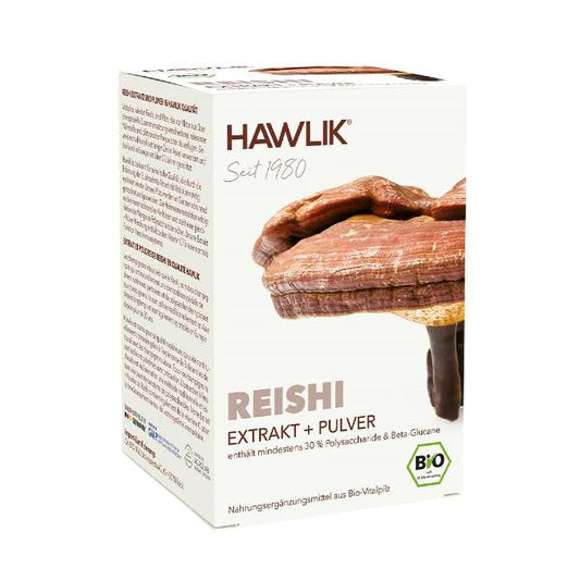DrogerieMarkt24 - DrogerieMarkt24 HAWLIK Reishi Extrakt + Pulver Kaps 120 Stk - DrogerieMarkt24