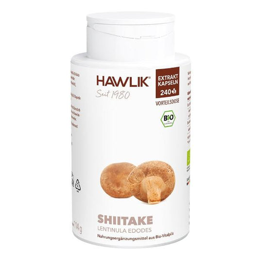 HAWLIK Shiitake Extrakt Kaps 240 Stk