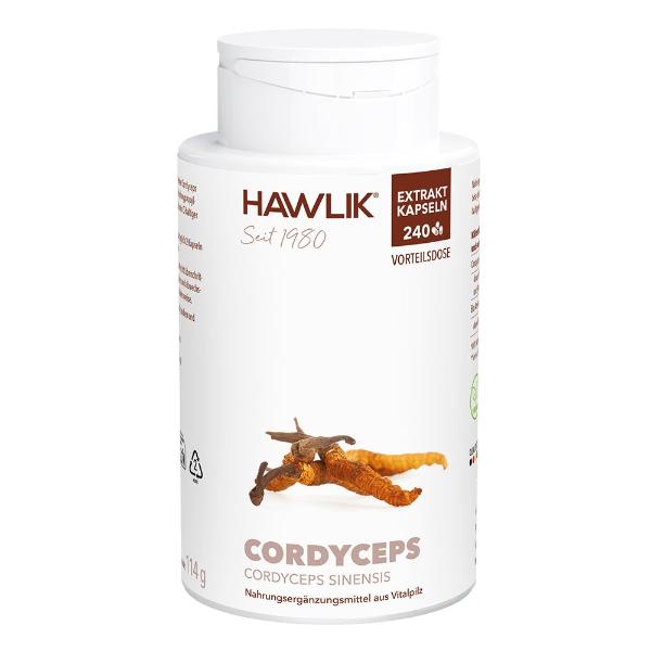 HAWLIK Cordyceps Extrakt Kaps 240 Stk