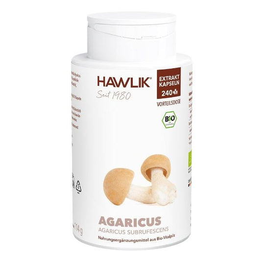 HAWLIK Agaricus Extrakt Kaps 240 Stk