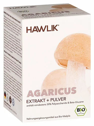 HAWLIK Agaricus Extrakt + Pulver Kaps 120 Stk