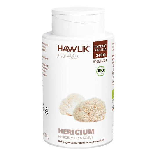 HAWLIK Hericium Extrakt Kaps 240 Stk