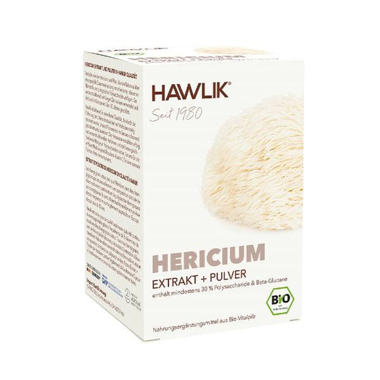 DrogerieMarkt24 - DrogerieMarkt24 HAWLIK Hericium Extrakt + Pulver Kaps 120 Stk - DrogerieMarkt24
