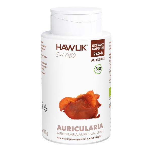 HAWLIK Auricularia Extrakt Kaps 240 Stk