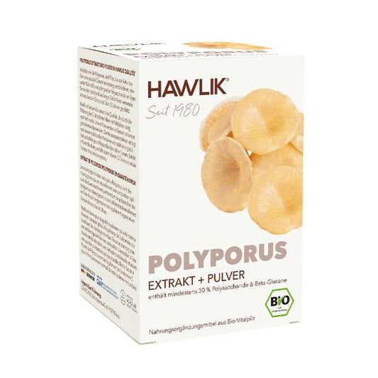 HAWLIK Polyporus Extrakt + Pulver Kaps 120 Stk