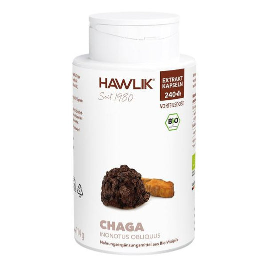 HAWLIK Chaga Extrakt Kaps 240 Stk