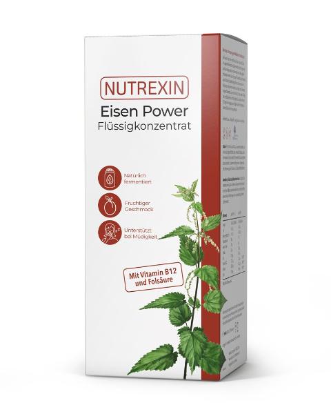 NUTREXIN Eisen Power flÃ¼ssig Konz 500 ml