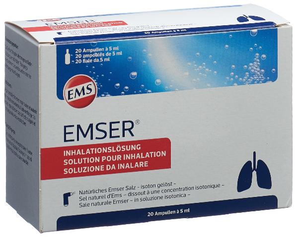 EMSER Inhalationslösung 20 Amp 5 ml