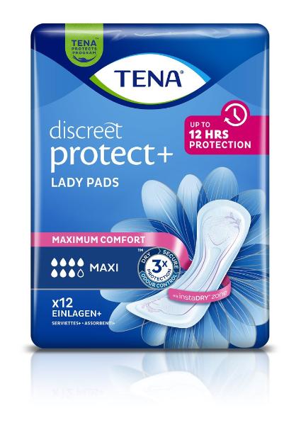 DrogerieMarkt24 - DrogerieMarkt24 TENA Discreet Maxi (12 Stk.) - DrogerieMarkt24