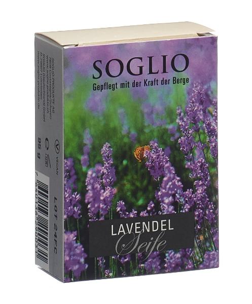 DrogerieMarkt24 - DrogerieMarkt24 SOGLIO Lavendel-Seife 95 g - DrogerieMarkt24