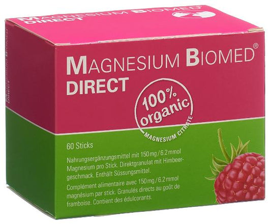DrogerieMarkt24 - DrogerieMarkt24 MAGNESIUM BIOMED direct Gran Stick 60 Stk - DrogerieMarkt24