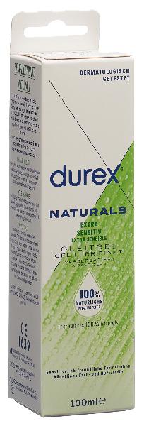 DrogerieMarkt24 - DrogerieMarkt24 DUREX Naturals Gleitgel Extra Sens 100 ml - DrogerieMarkt24