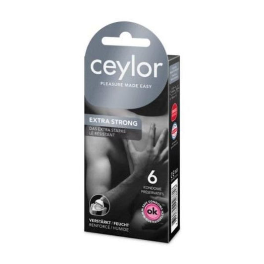 DrogerieMarkt24 - DrogerieMarkt24 CEYLOR Präservativ Extra Strong (6 Stk.) - DrogerieMarkt24