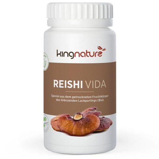 KINGNATURE REISHI VIDA Kaps 300 mg Bio Spo 120 Stk